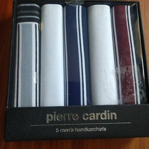 Pierre Cardin assorted striped handkerchief